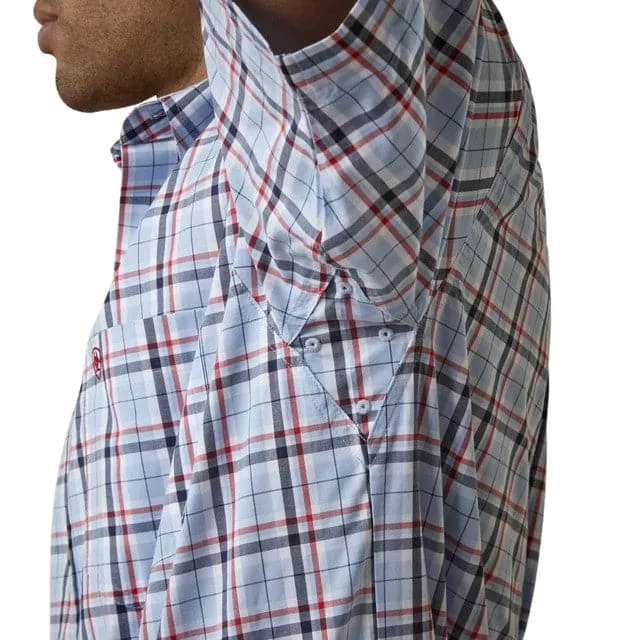 Ariat Men's Steadfast Pro Series Light Blue Jasper Short Sleeve Shirt