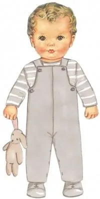 Basile Baby's Overalls, Citronille