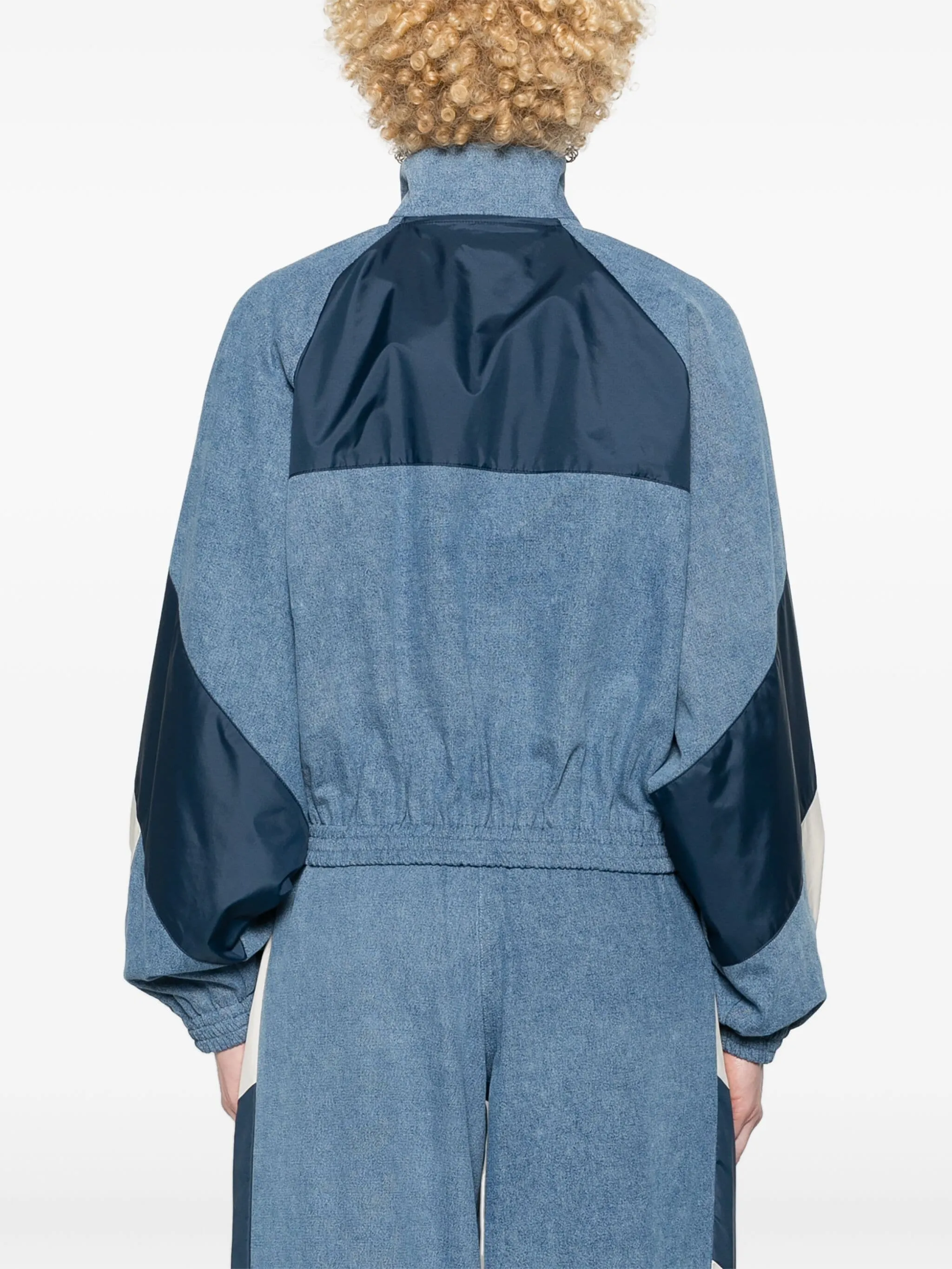 Chambray Retro Track Jacket