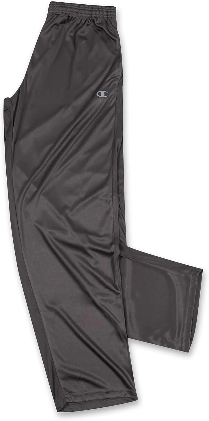Champion Big and Tall Open Bottom Track Pants  Lightweight Powertrain Track Pants for Men
