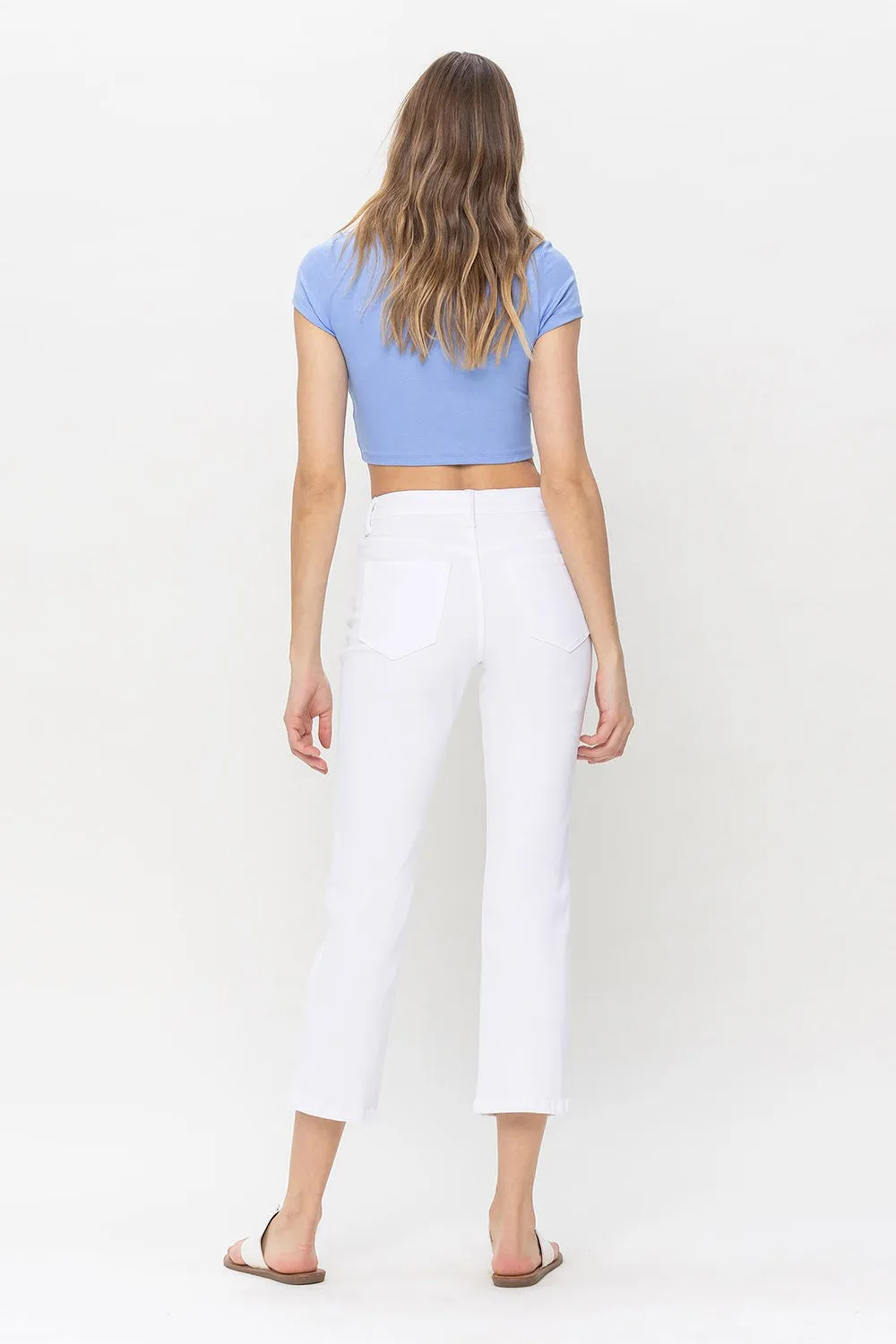 Crop Straight Leg Jeans