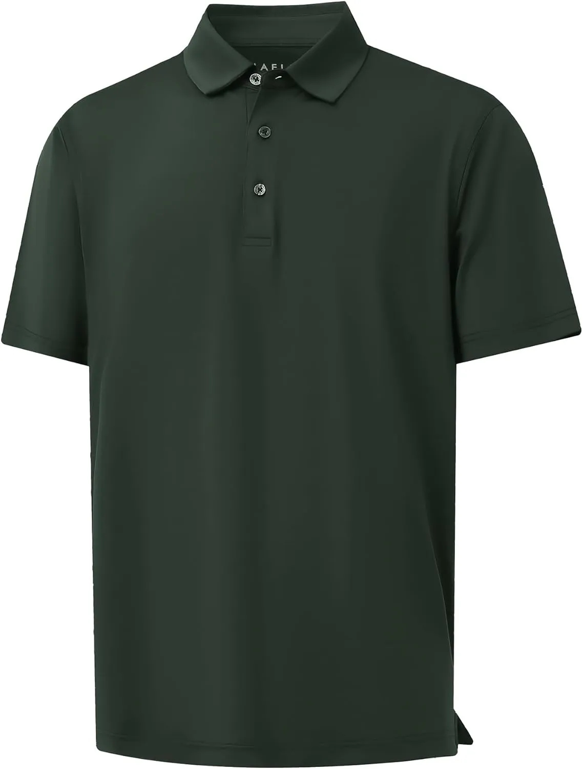 M MAELREG Golf Shirts for Men Dry Fit Moisture Wicking Performance Solid Collared Casual Mens Polo Shirts Short Sleeve