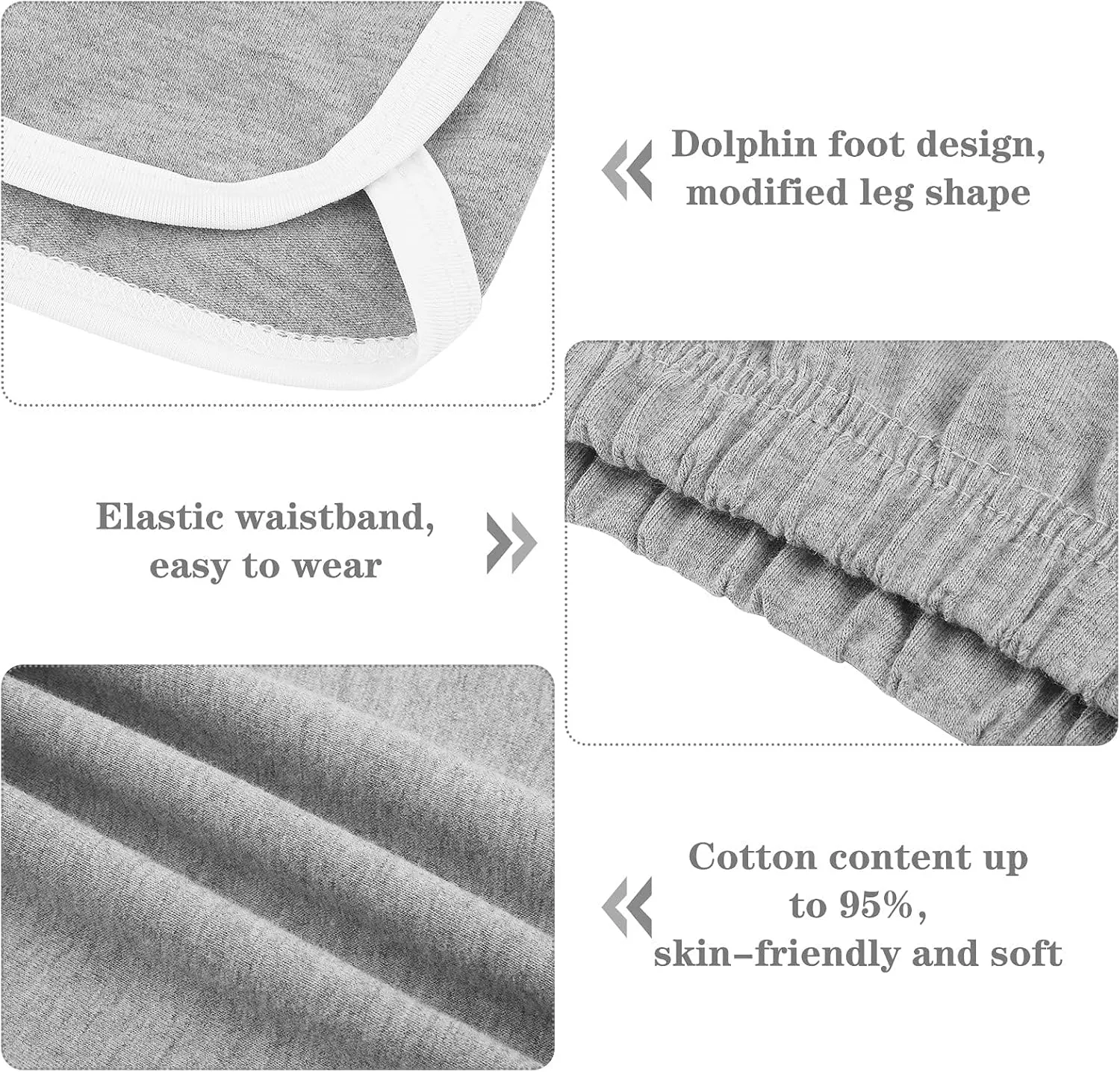 Motarto 3 Pack Women Cotton Sports Shorts Athletic Shorts Yoga Dance Summer Short Pants