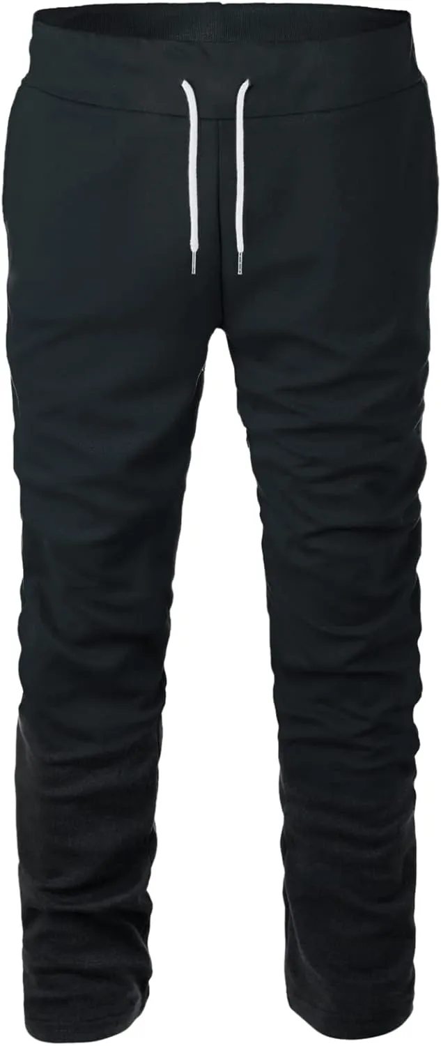 Ohoo Sweatpants for Men with Pockets Running Jogging Workout Track Pants