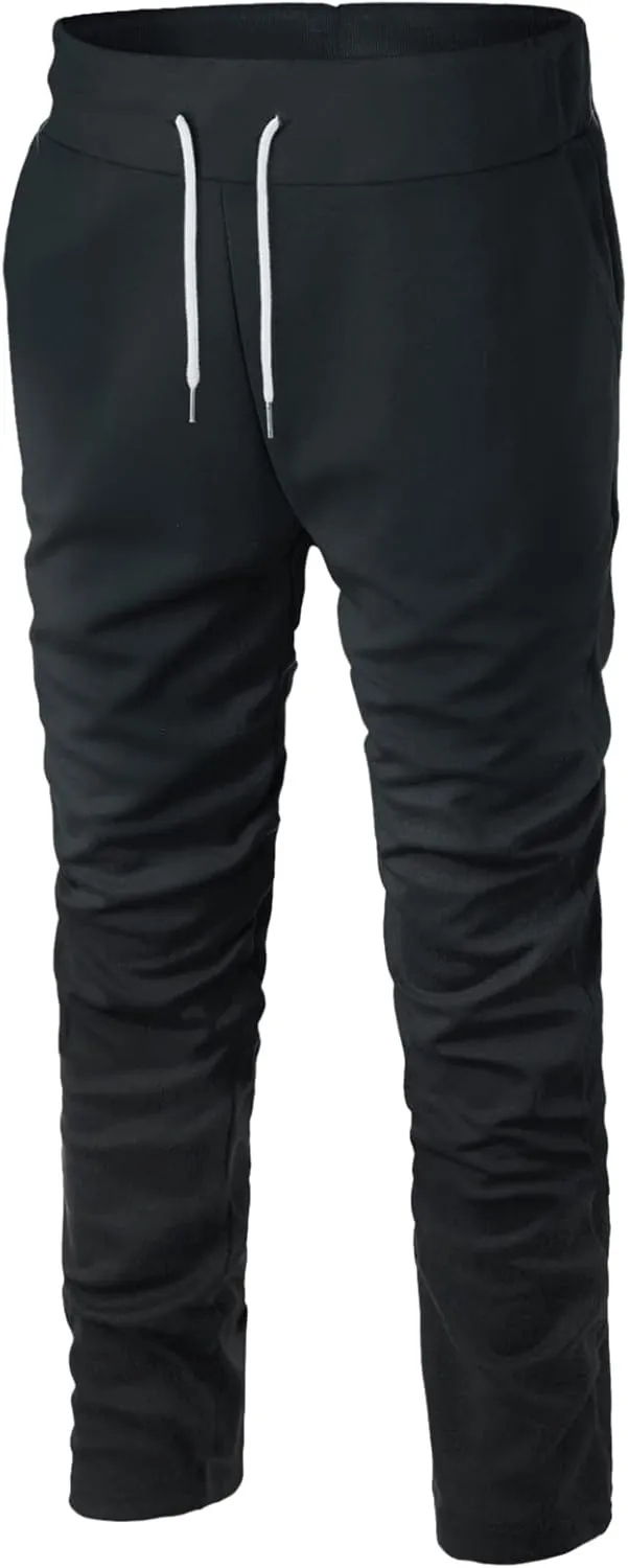 Ohoo Sweatpants for Men with Pockets Running Jogging Workout Track Pants