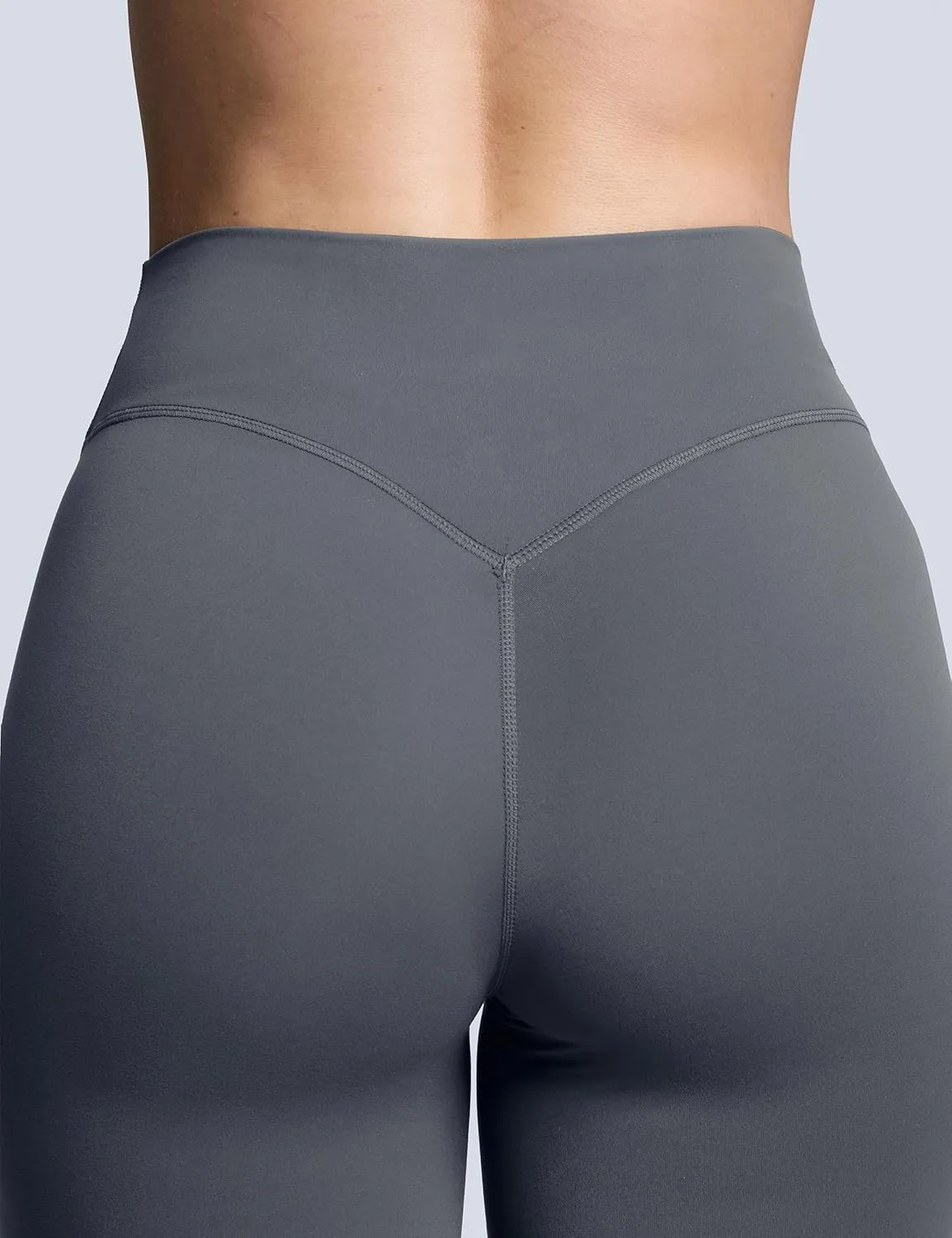 Olmlmt No Front Seam Workout Leggings for Women Tummy Control Butt Lifting Leggings Buttery Soft Gym Yoga Pants