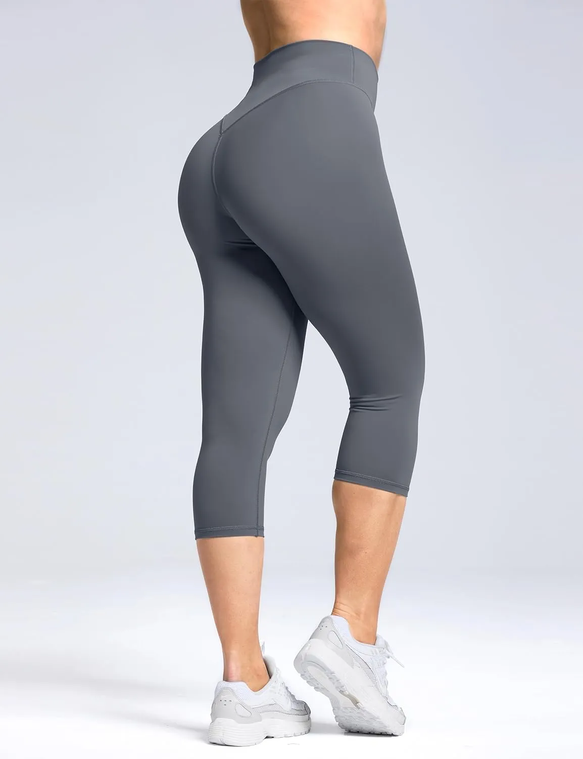 Olmlmt No Front Seam Workout Leggings for Women Tummy Control Butt Lifting Leggings Buttery Soft Gym Yoga Pants
