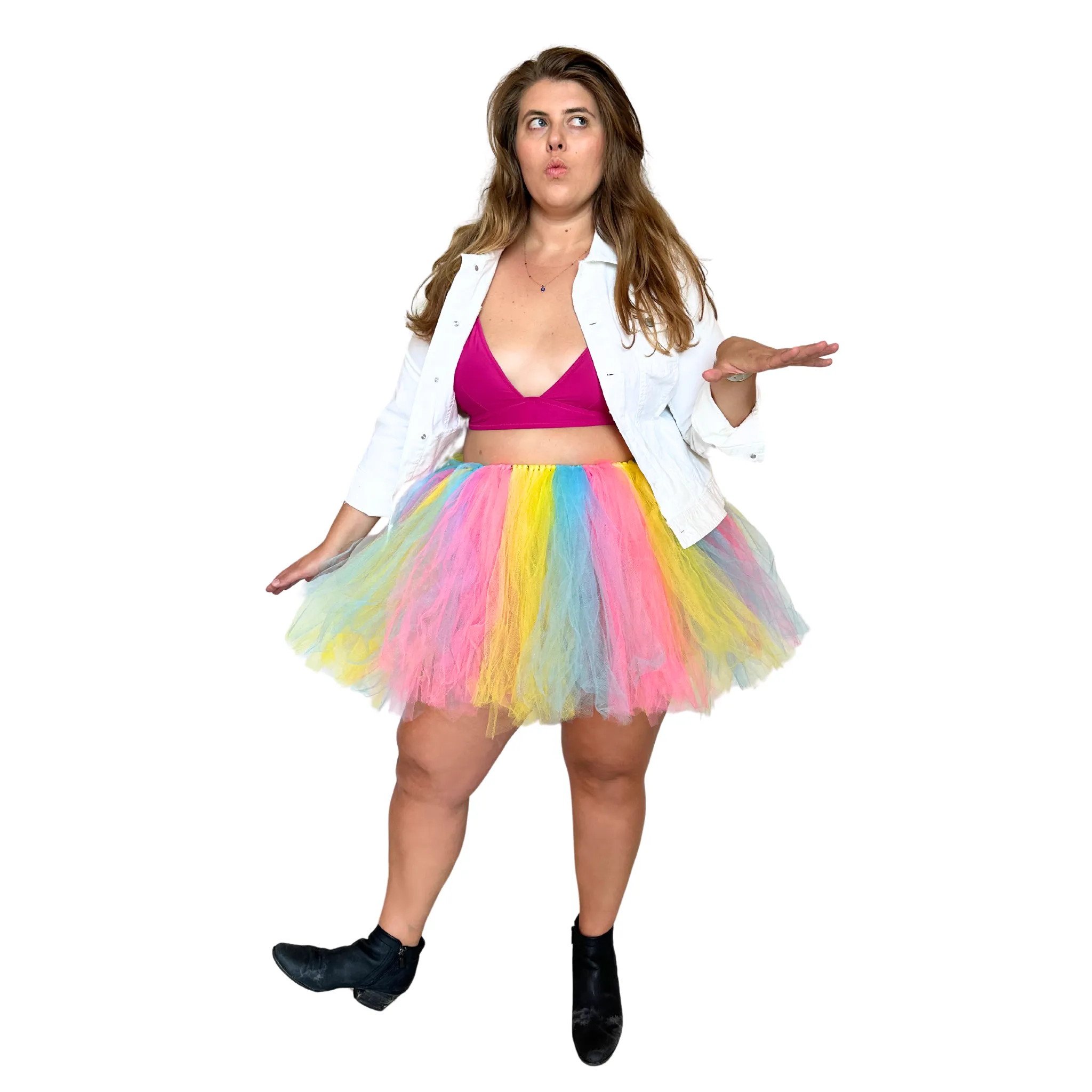 Pansexual Pride Flag Tutu