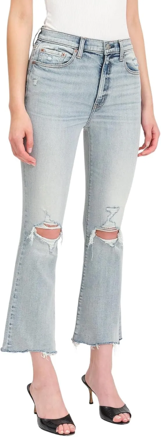 PDA Crop Flare Shy Girl Jeans