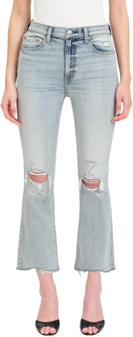 PDA Crop Flare Shy Girl Jeans
