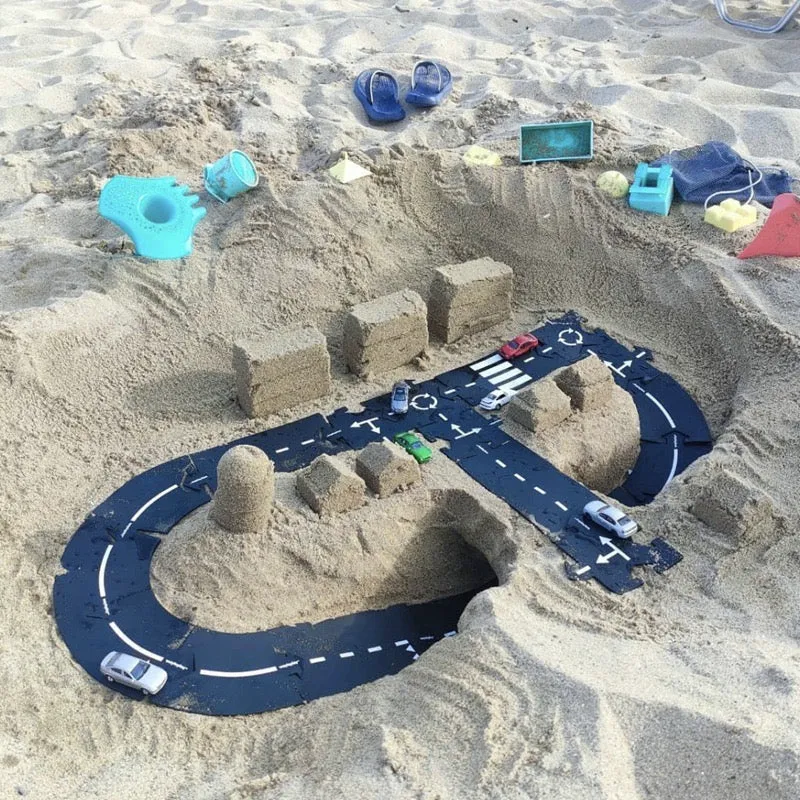 **Pre-order (Ships in 2-3 Weeks)**Rubber Roads Play Set