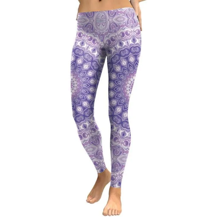 Purple Mandala Leggings