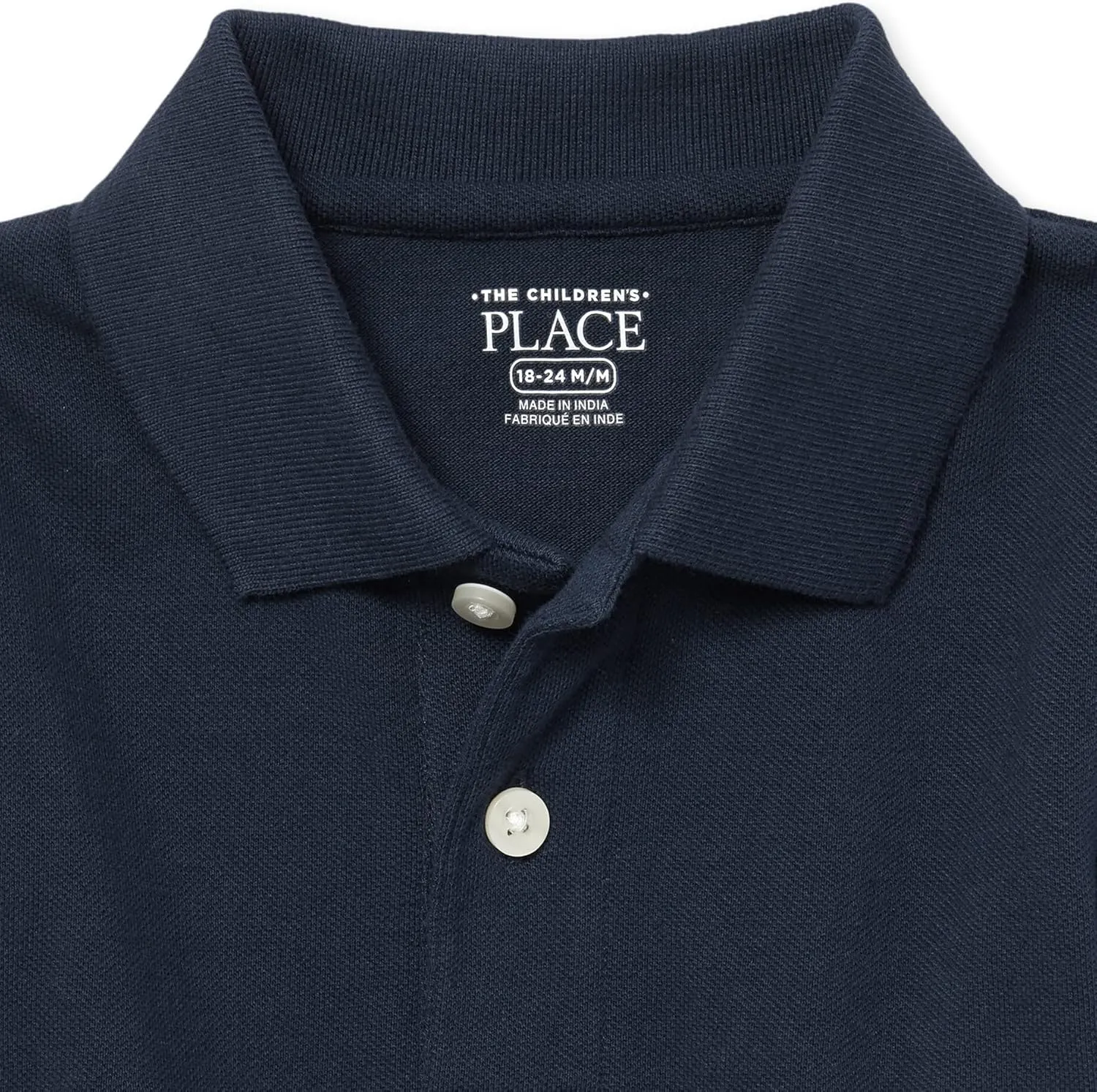 The Children'S Place Boys Long Sleeve Pique Polo