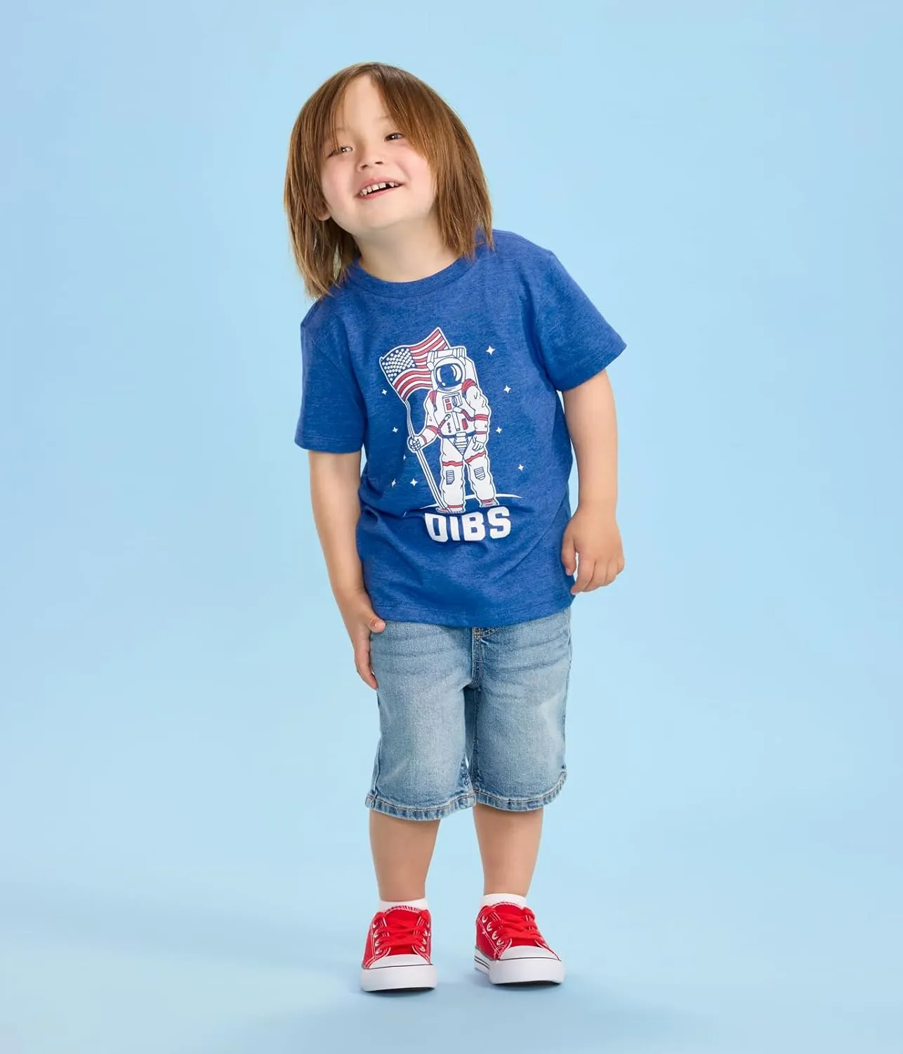 Tipsy Elves 4th of July Kids Shirt - Funny American Flag Tee - Patriotic Memorial Day Outfit for Children