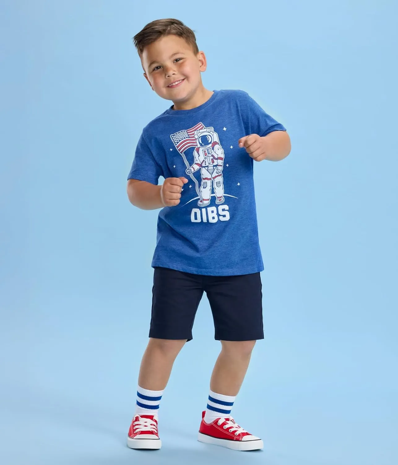 Tipsy Elves 4th of July Kids Shirt - Funny American Flag Tee - Patriotic Memorial Day Outfit for Children