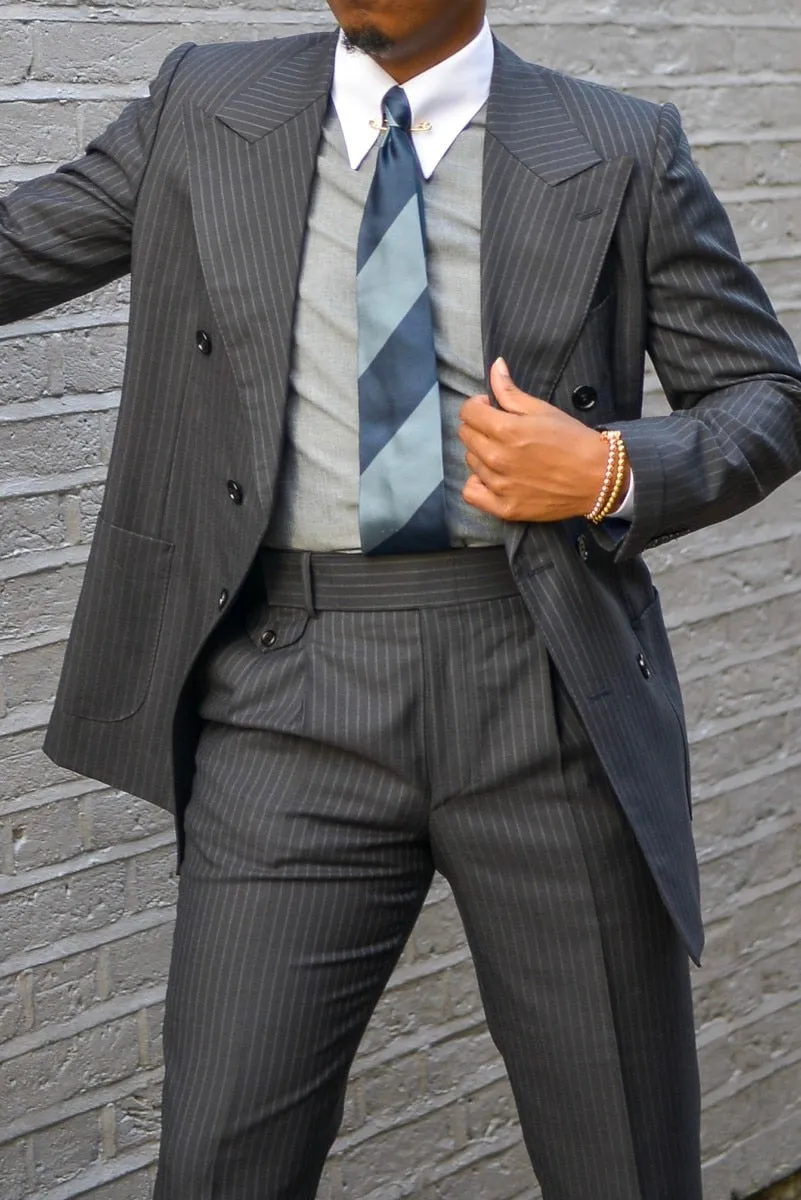 xiangtuibao 2 Pieces Men Suits Tailor-Made Stripes Herringbone Corduroy Solid Color High Quality Fashion Blazer Pants  Formal Wedding